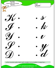 Büyük ve Küçük Sesleri Eşleştir